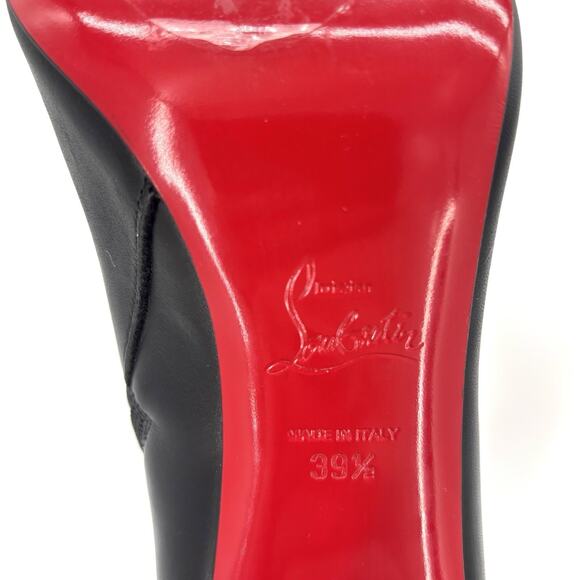 Christian Louboutin Condora Botta 85 Knee High Pointed Toe Tall Boots 39.5 - Picture 10 of 10